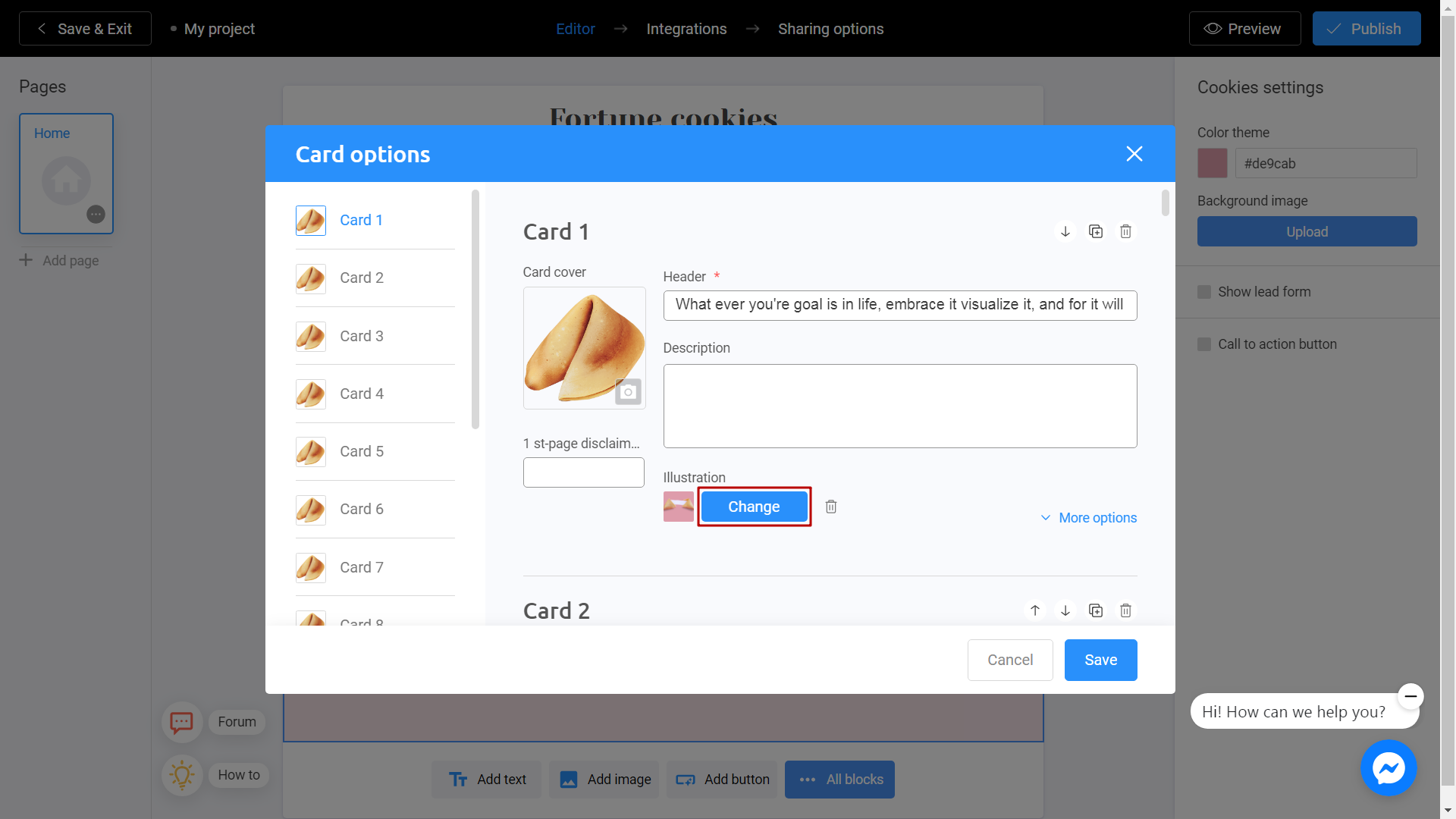 How to create a Fortune Cookie game Interacty Help Center